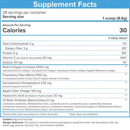 SkinnyFit Super Youth Collagen for Women Multi Probiotics 28 Servings