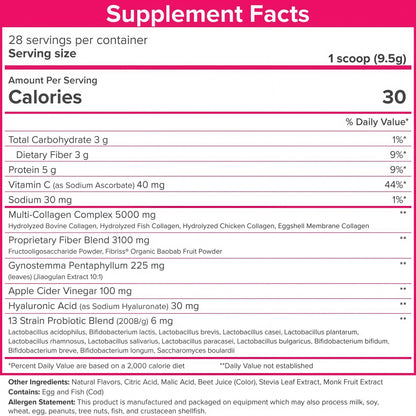 SkinnyFit Super Youth Collagen for Women Multi Probiotics 28 Servings