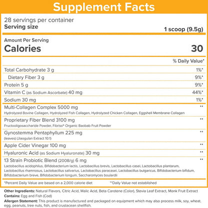SkinnyFit Super Youth Collagen for Women Multi Probiotics 28 Servings