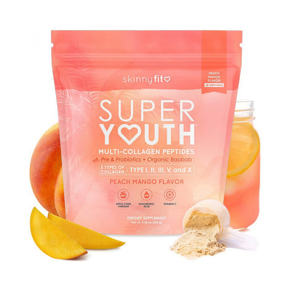 SkinnyFit Super Youth Collagen for Women Multi Probiotics 28 Servings